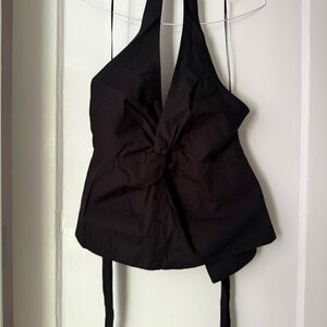 Zara Elegant Black Top